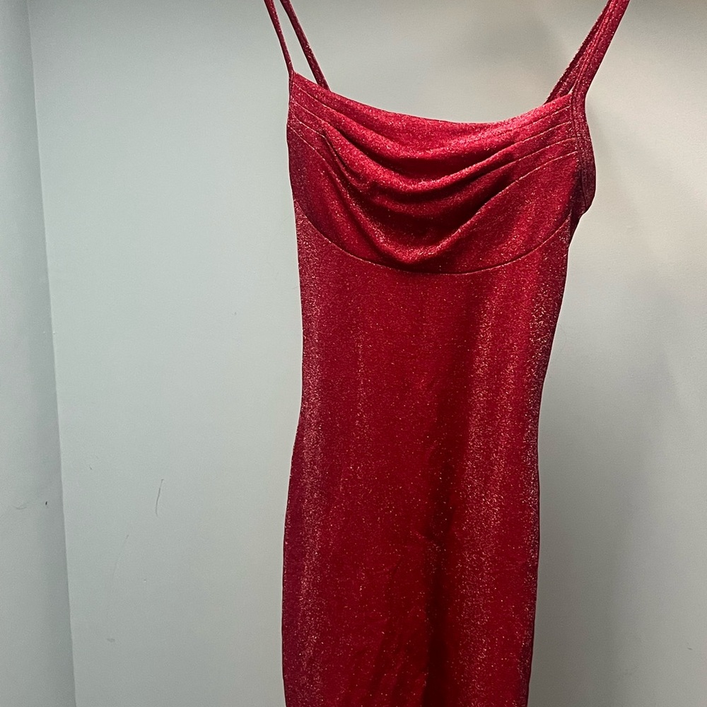 Sparkly Red Dress